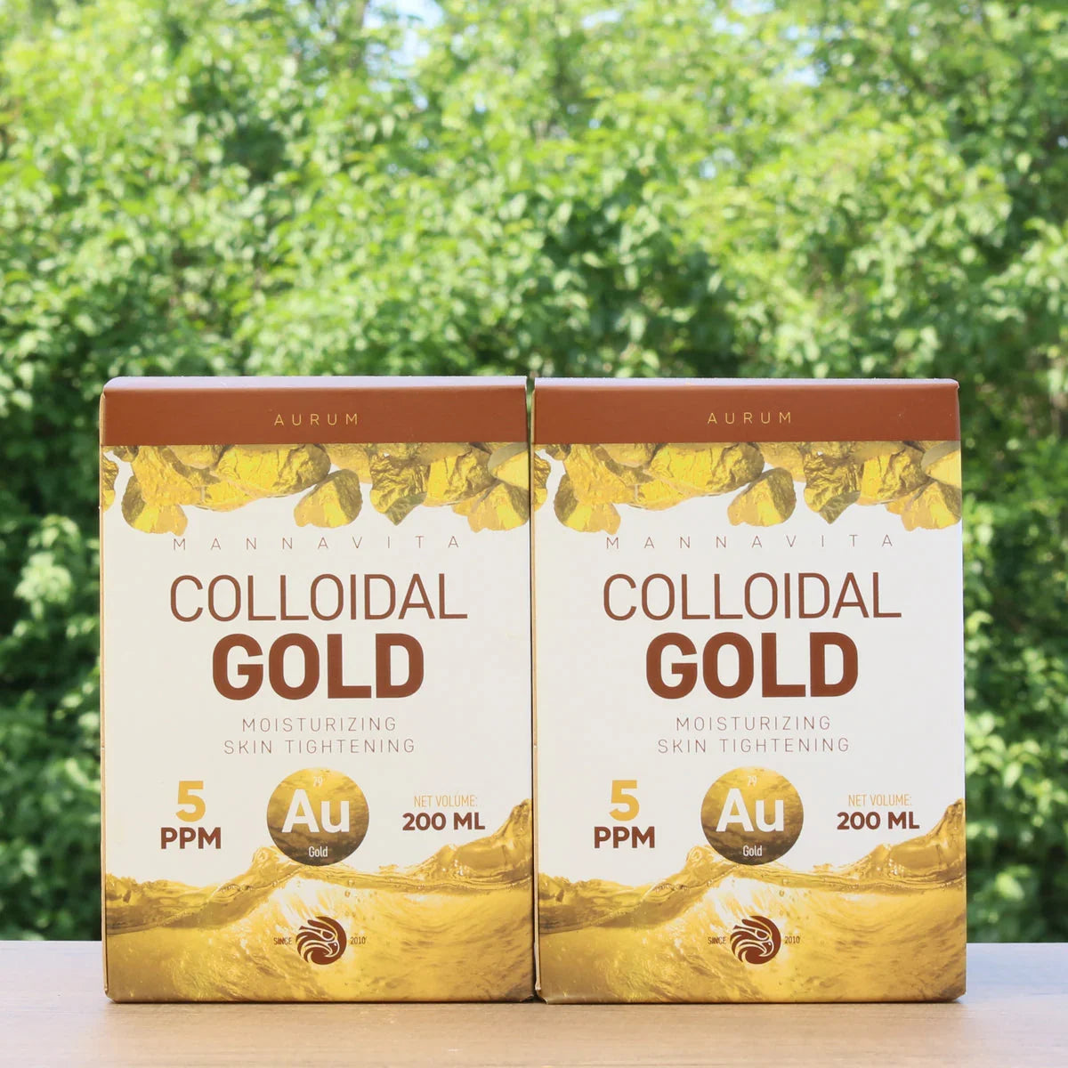 Mannavita Colloidal Gold 5 PPM • 200 ml - Mannavita