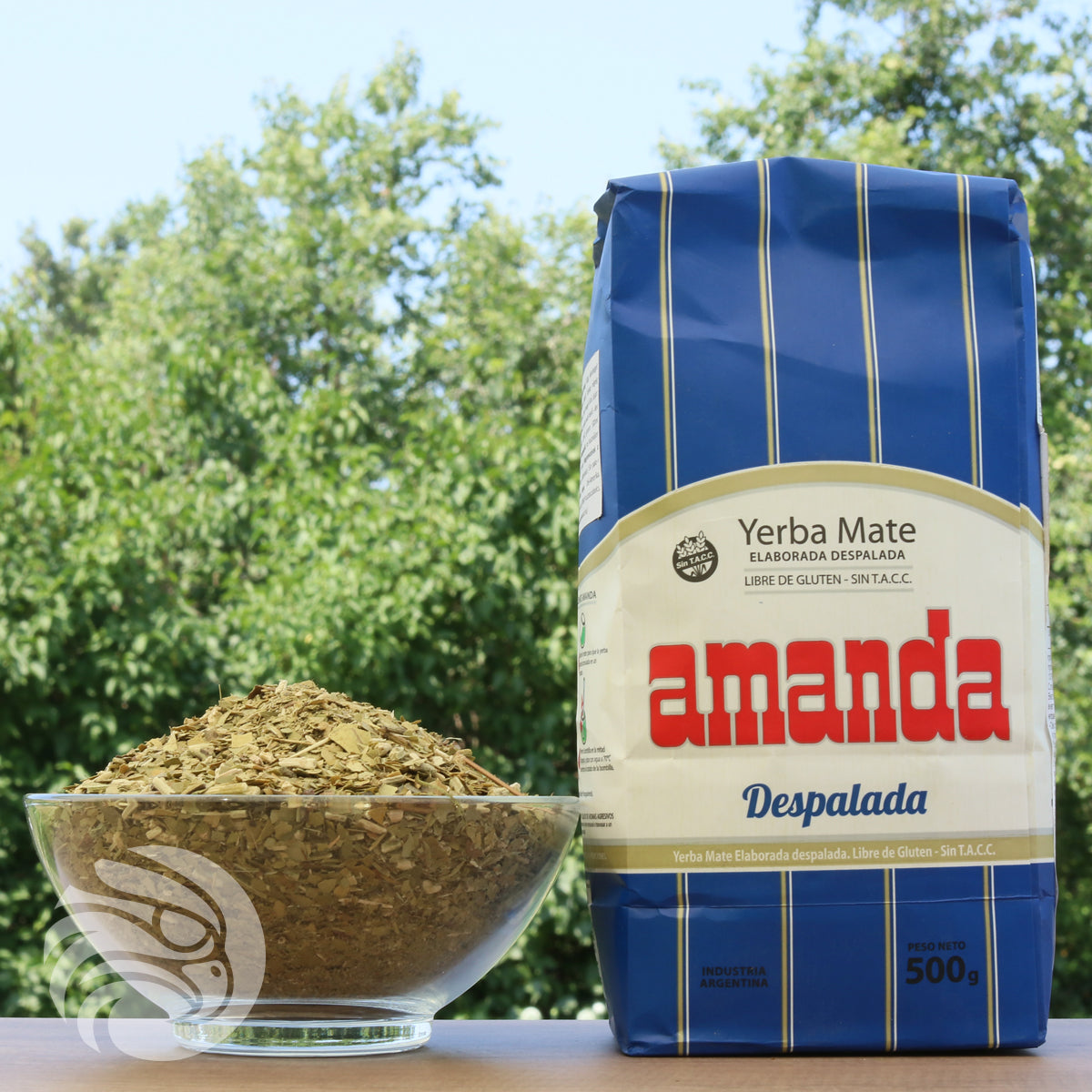 Чай йерба мате Amanda • Без дръжки – Sin palo • 500 g