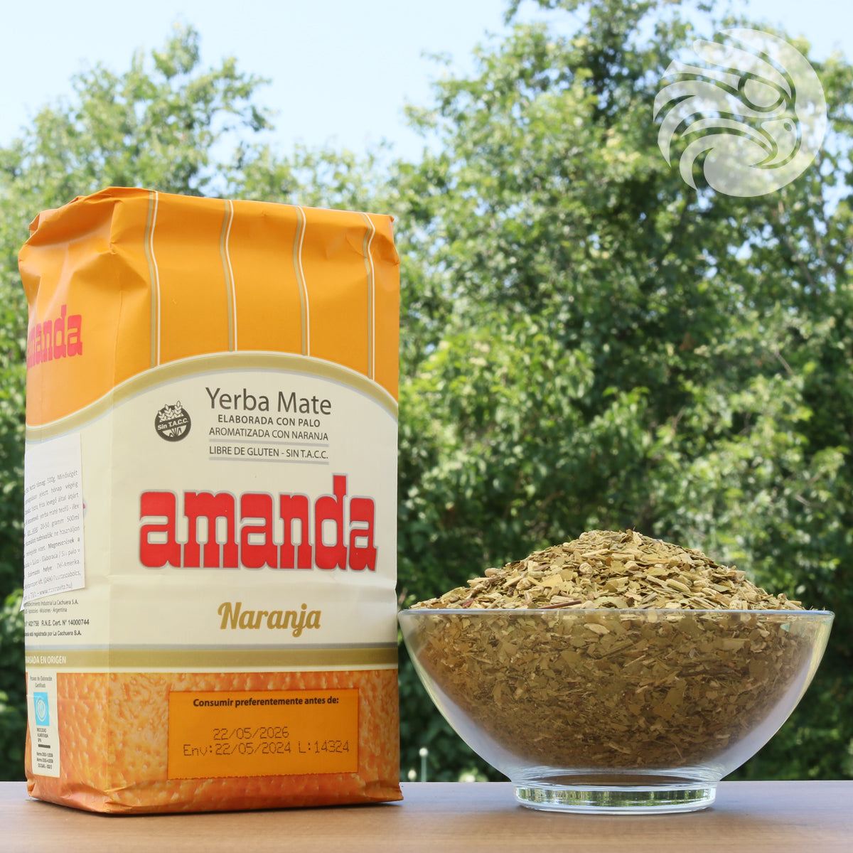 Чай йерба мате Amanda • ПОРТОКАЛ • 500 g