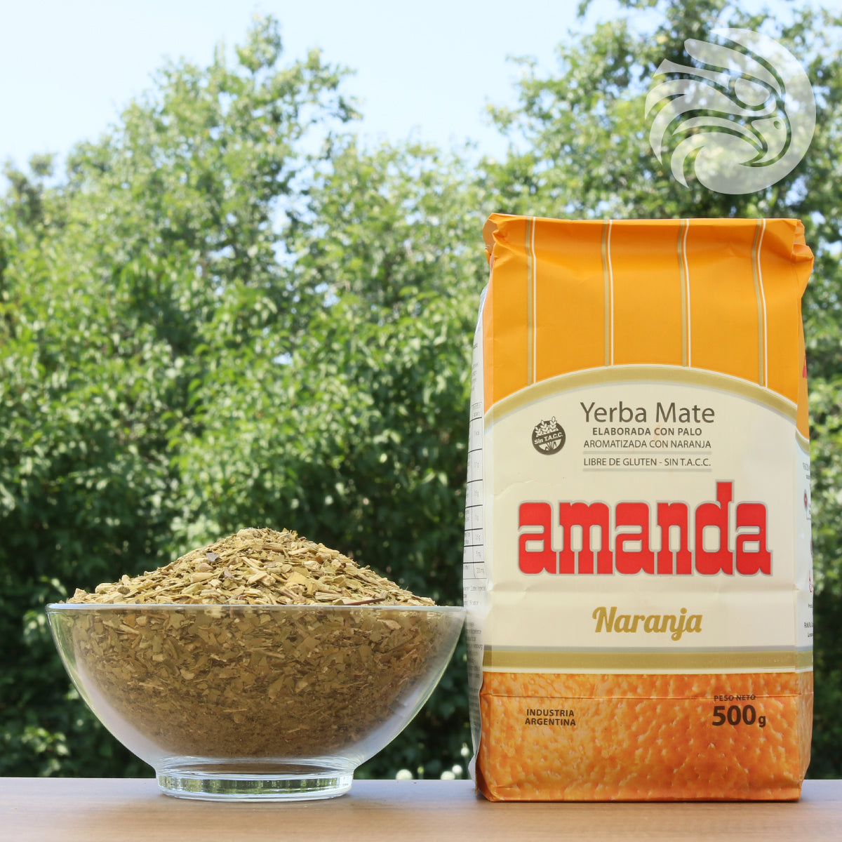 Чай йерба мате Amanda • ПОРТОКАЛ • 500 g