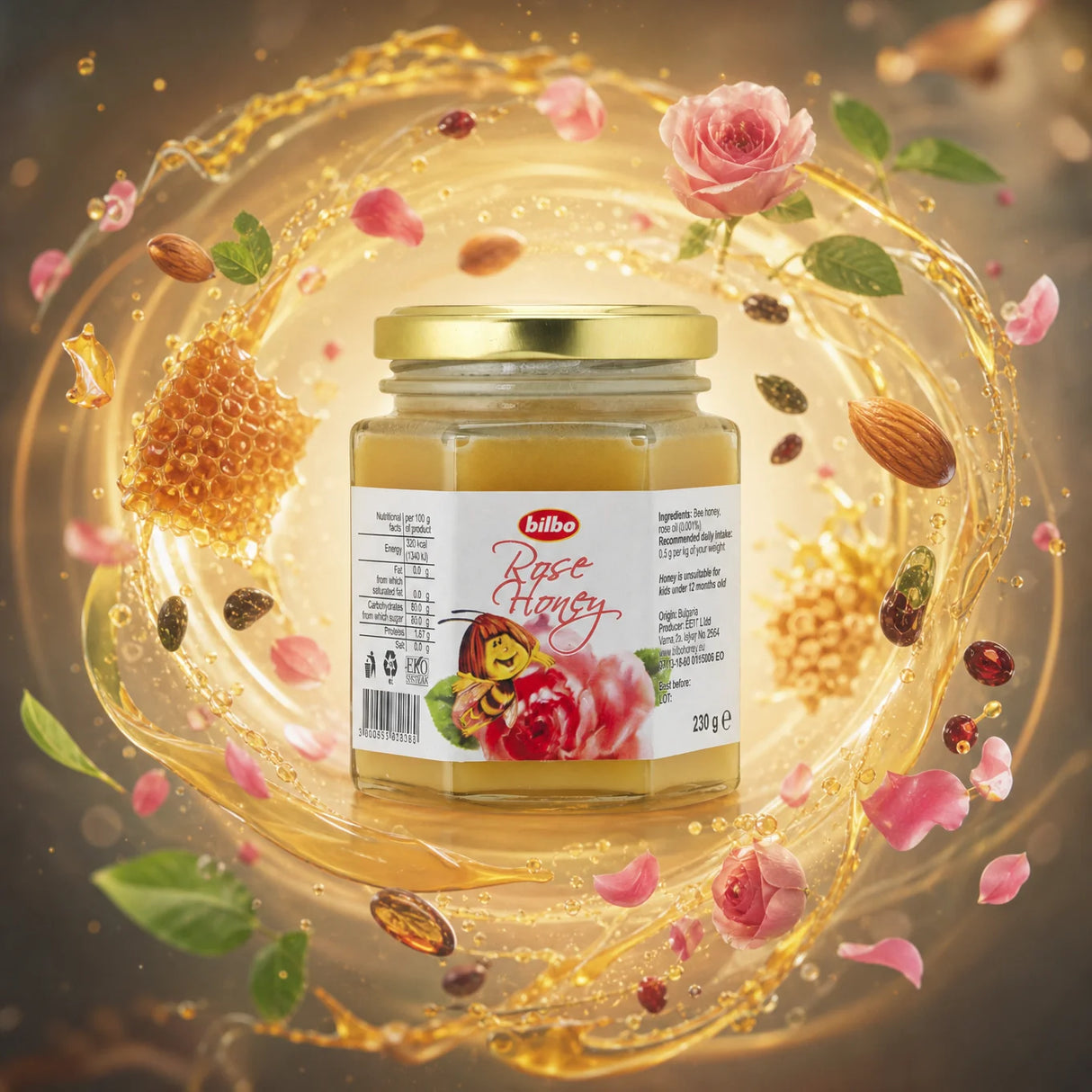 Bilbo суров лавандулов мед • 250 g