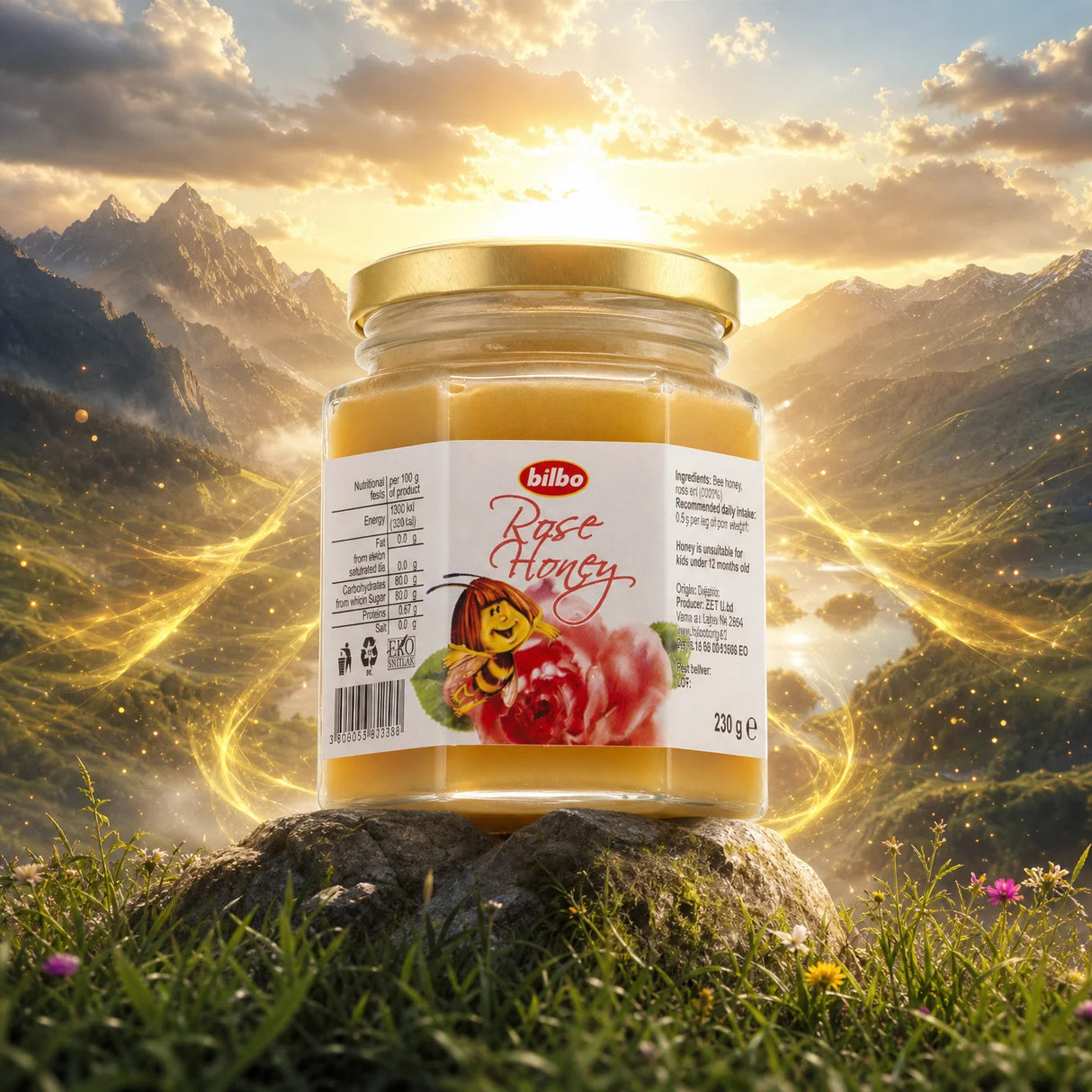 Bilbo суров лавандулов мед • 250 g