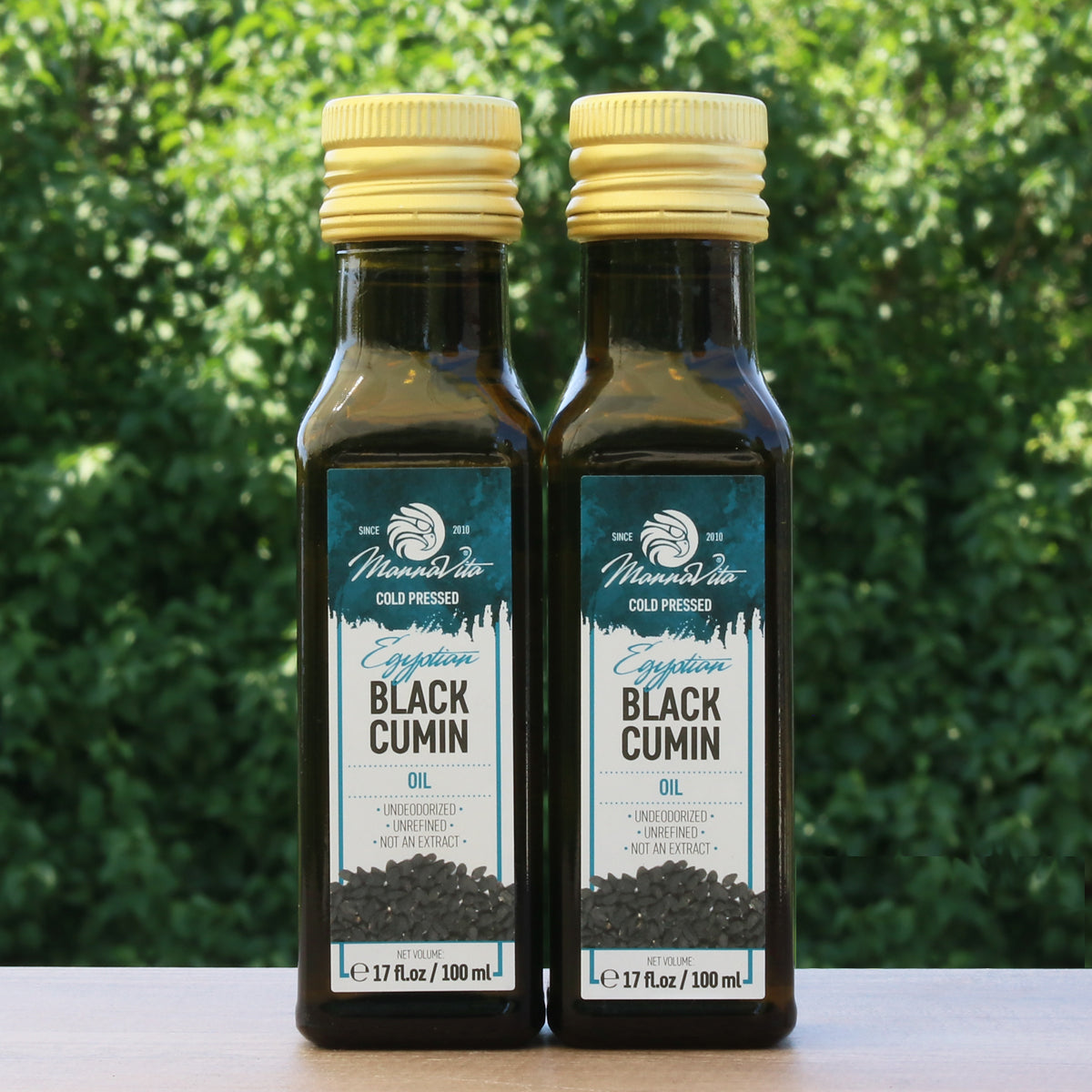 Студенопресовано масло от черен кимион Mannavita • 100 мл