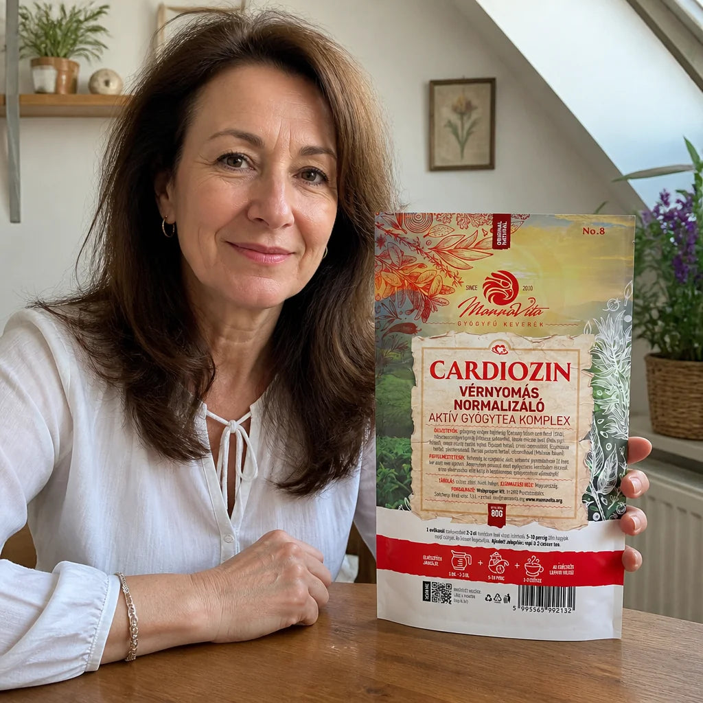 CARDIOZIN активна билкова чаена смес за нормализиране на кръвното налягане • 80g