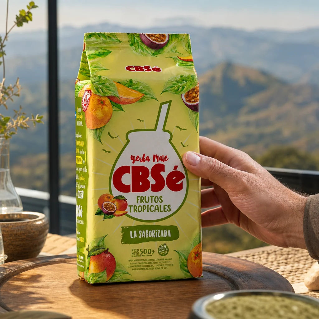 CBSé чай мате (йерба мате) • Лимон - Limón • 500 g