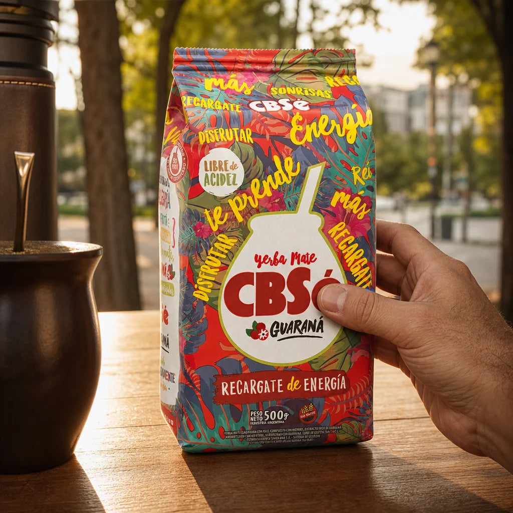 CBSé чай мате (йерба мате) • Лимон - Limón • 500 g