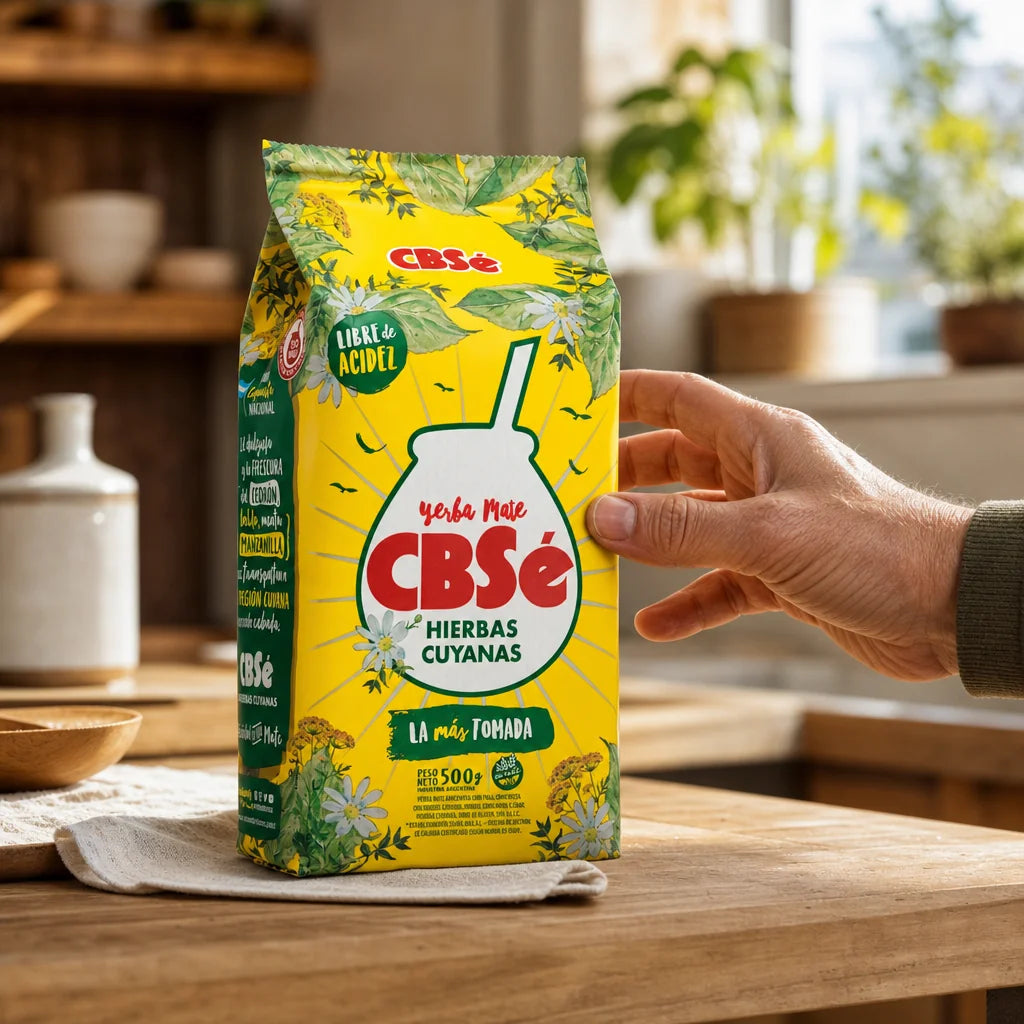 CBSé чай мате (йерба мате) • Лимон - Limón • 500 g