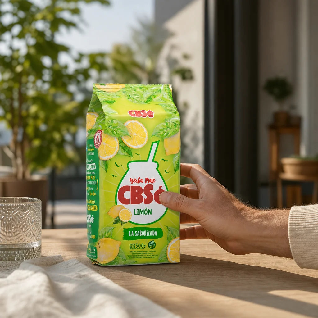 CBSé чай мате (йерба мате) • Лимон - Limón • 500 g