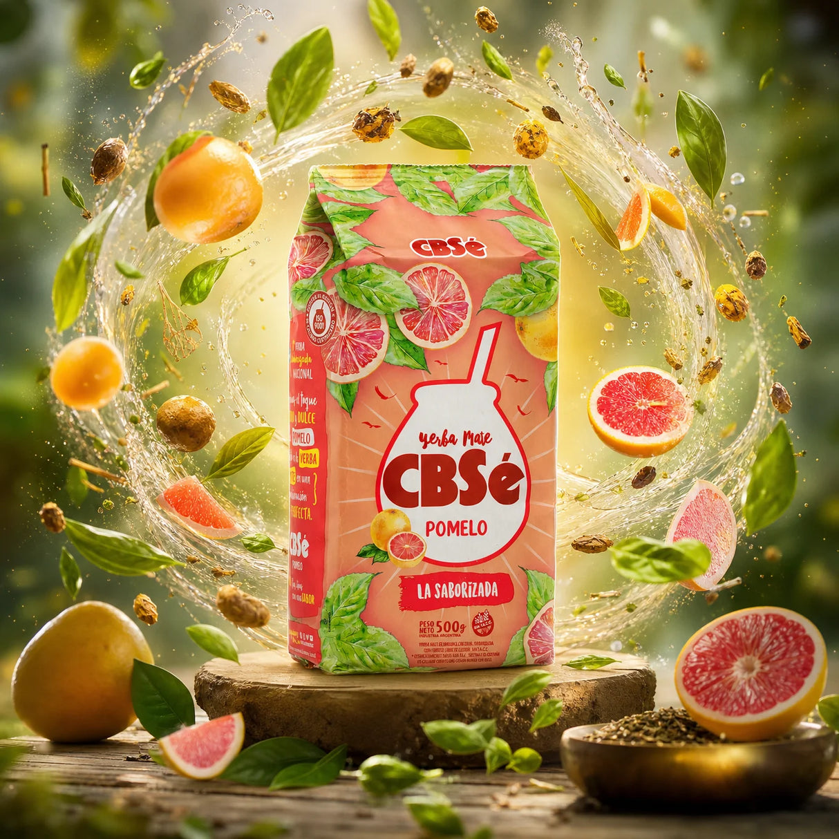CBSé чай мате (йерба мате) • Лимон - Limón • 500 g