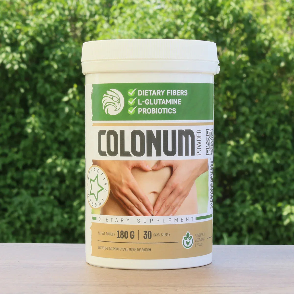 COLONUM colon cleanse & gut restore powder • 180g - Mannavita