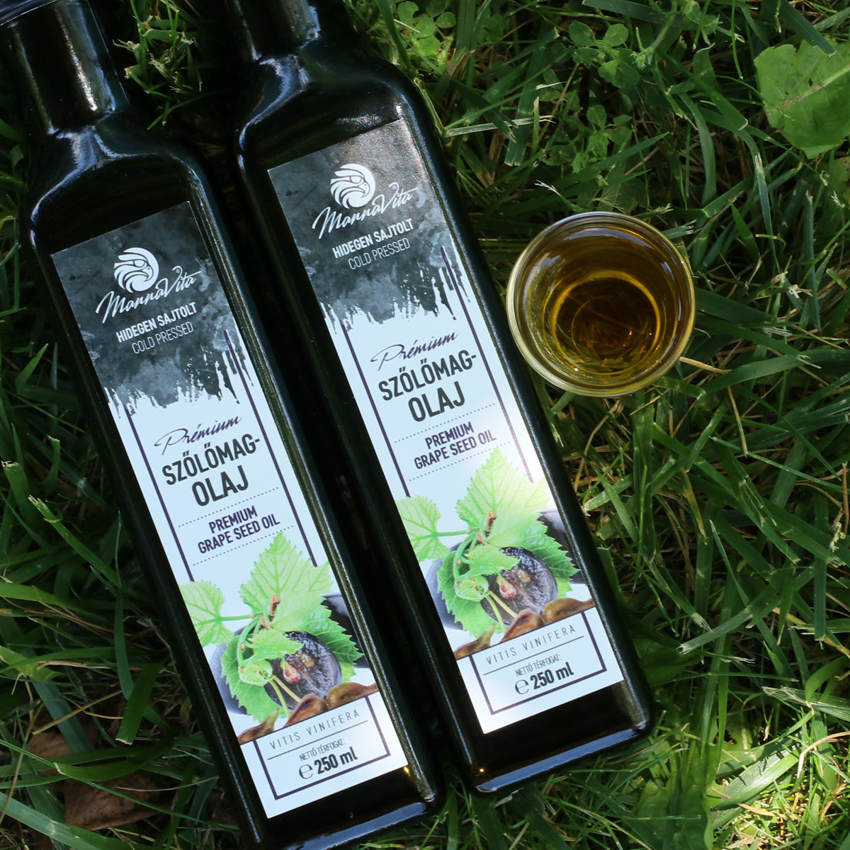 Mannavita унгарско студенопресовано гроздово олио • 250 ml