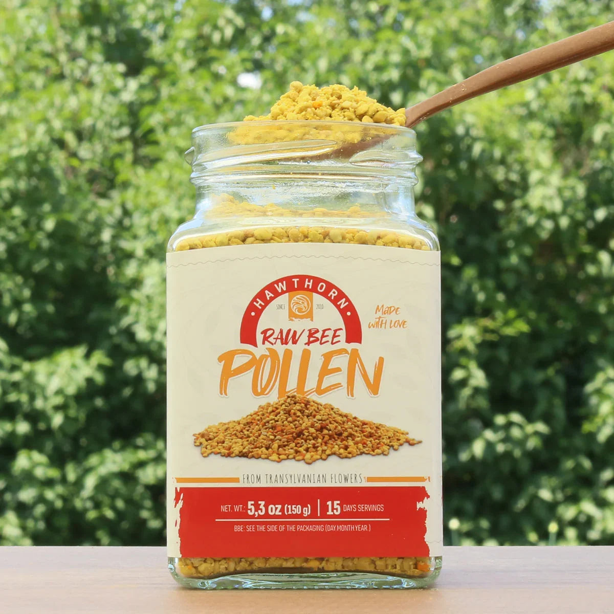 Mannavita raw Hawthorn bee pollen • 150g - Mannavita