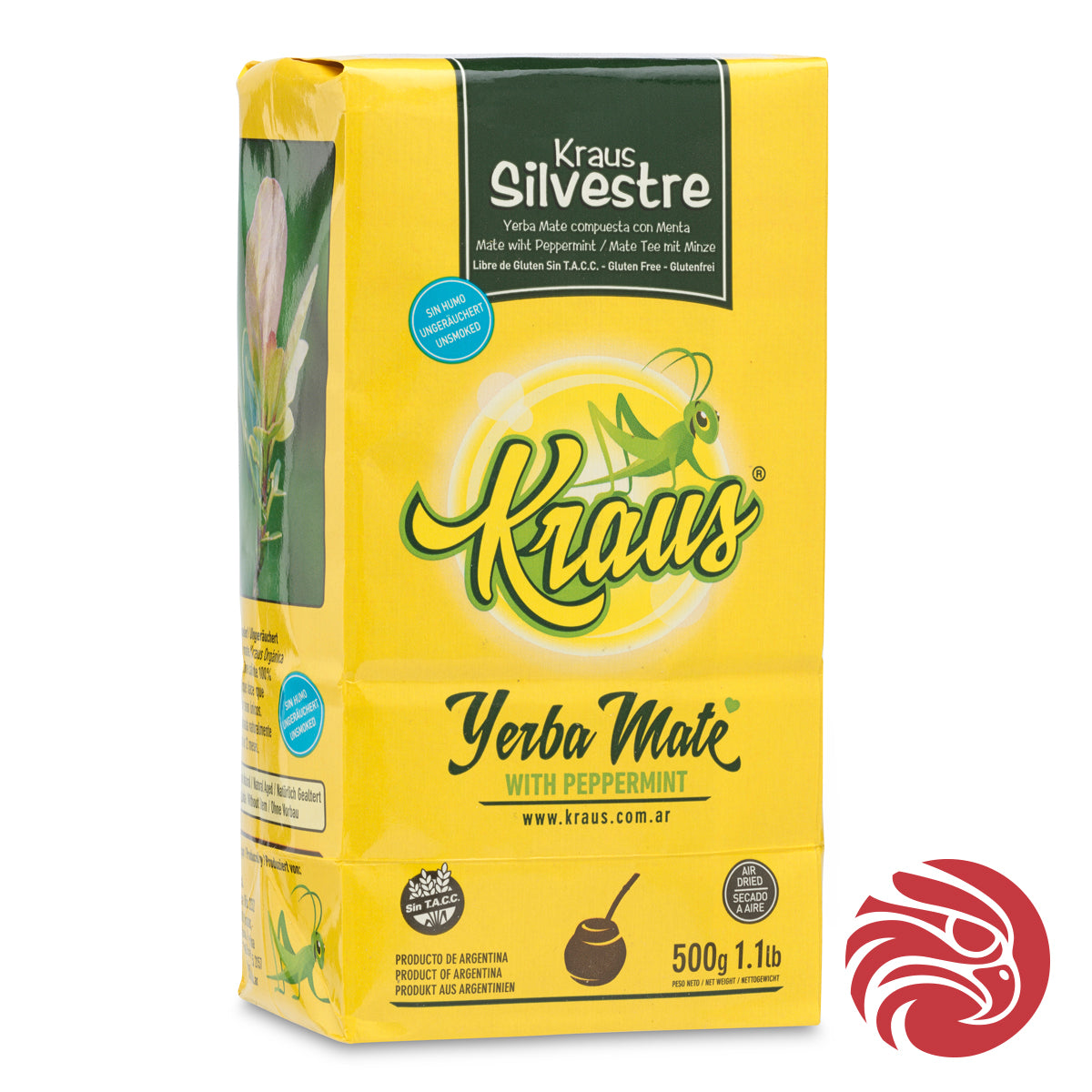 Чай йерба мате Kraus • Silvestre, Мента • 500 g