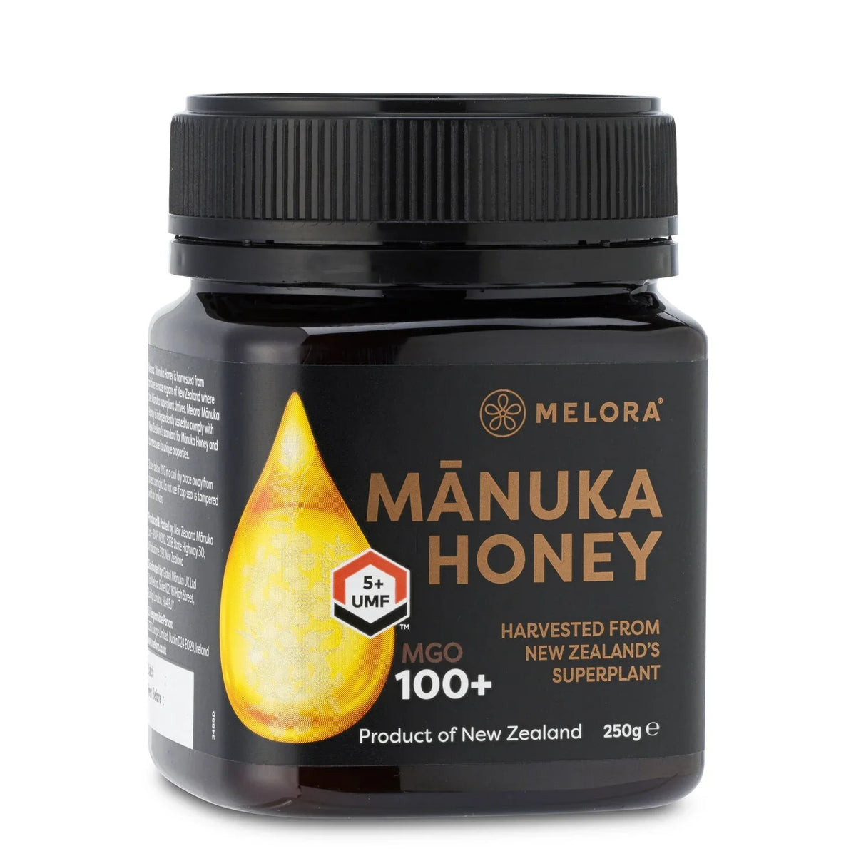 Melora Manuka Honey 100+ MGO™ UMF 5 • 250 g - Mannavita