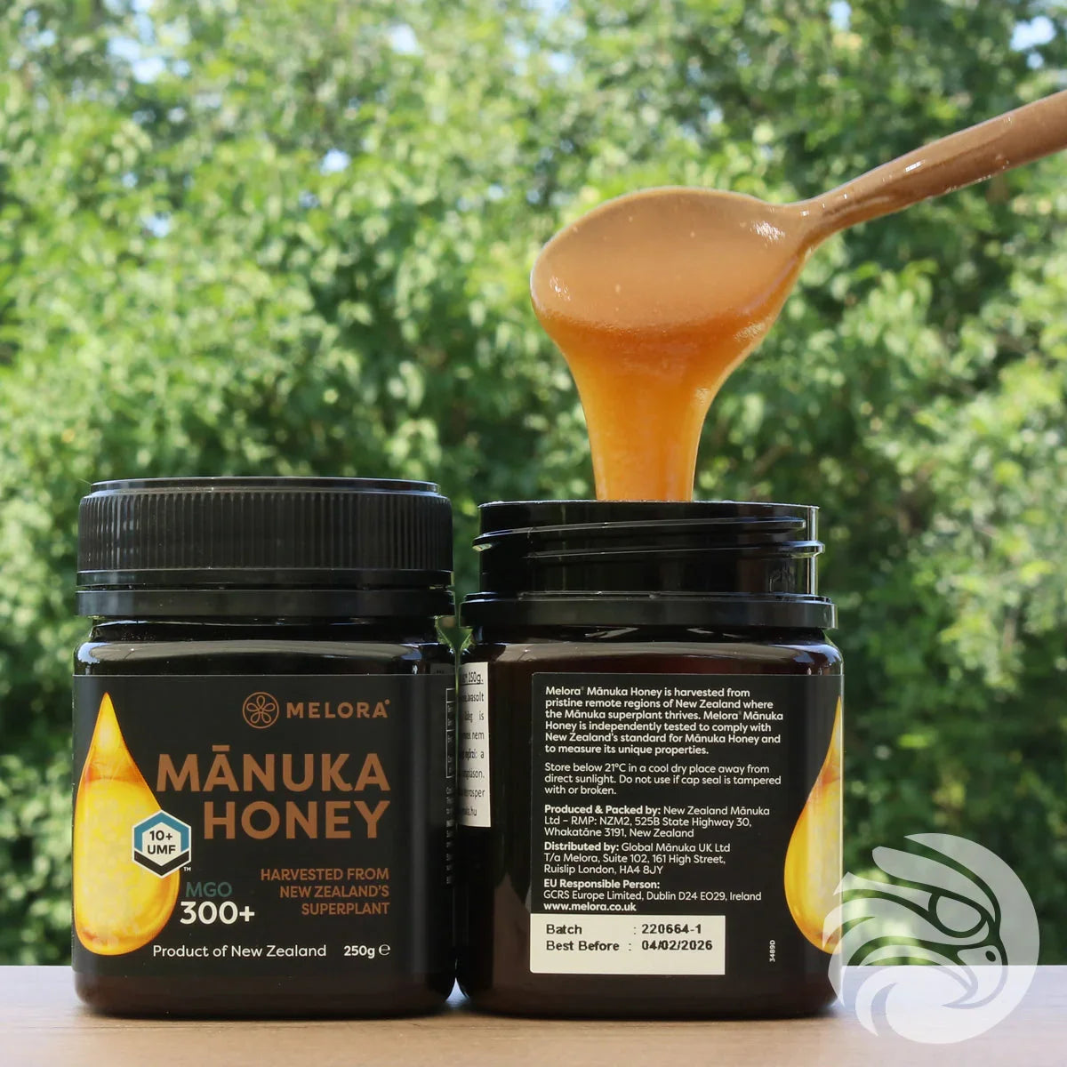 Melora Manuka Honey 300+ MGO™ UMF 10 • 250 g - Mannavita