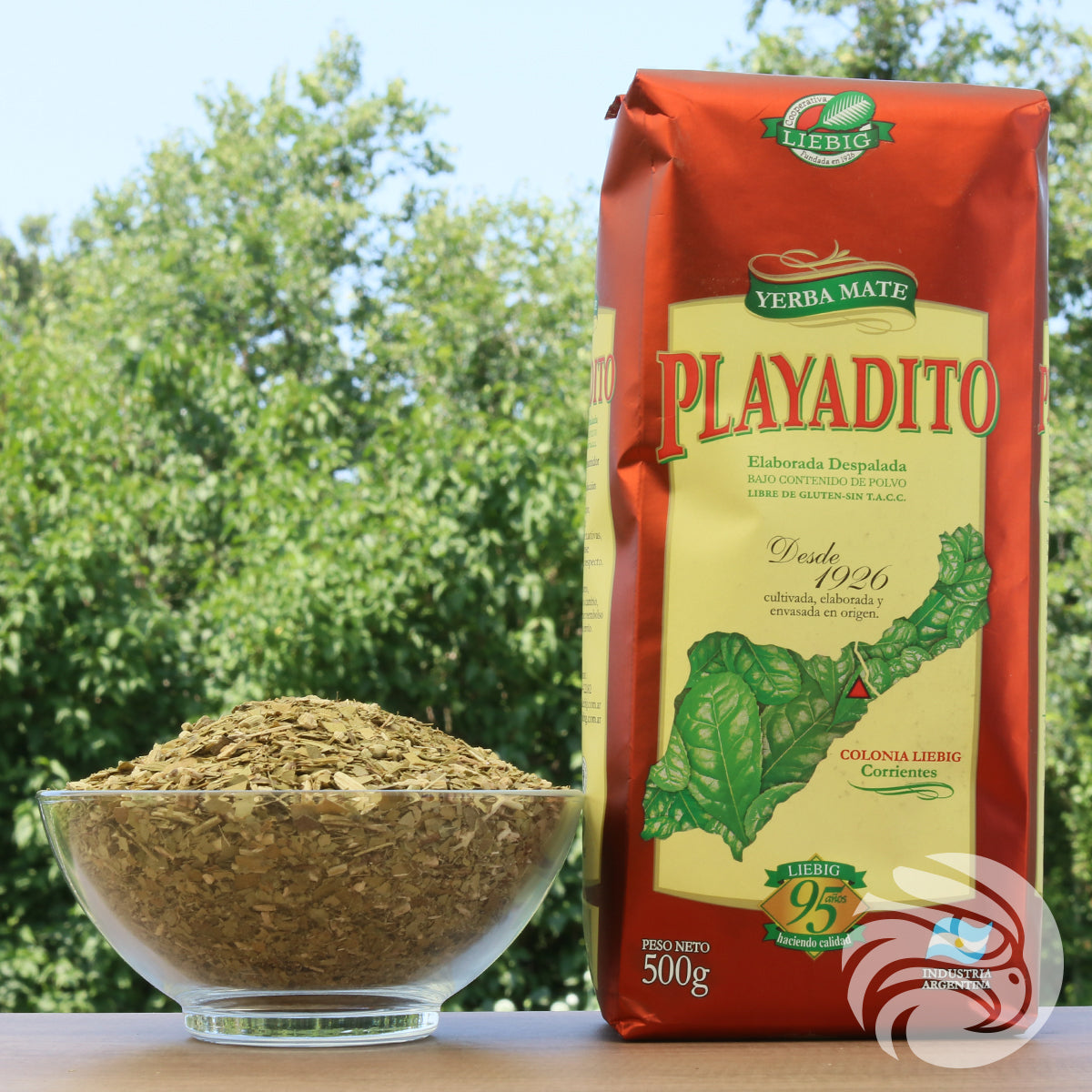 Йерба мате Playadito • Elaborada DESPALADA • 500 g