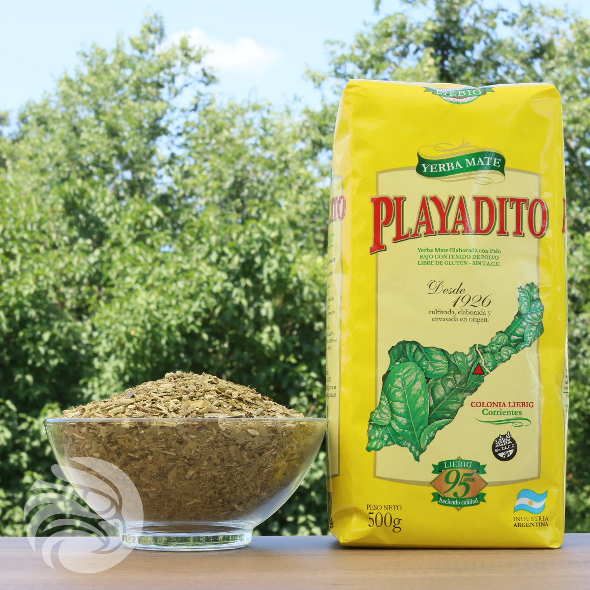 Чай йерба мате Playadito • Произведена с дръжки • 500 g
