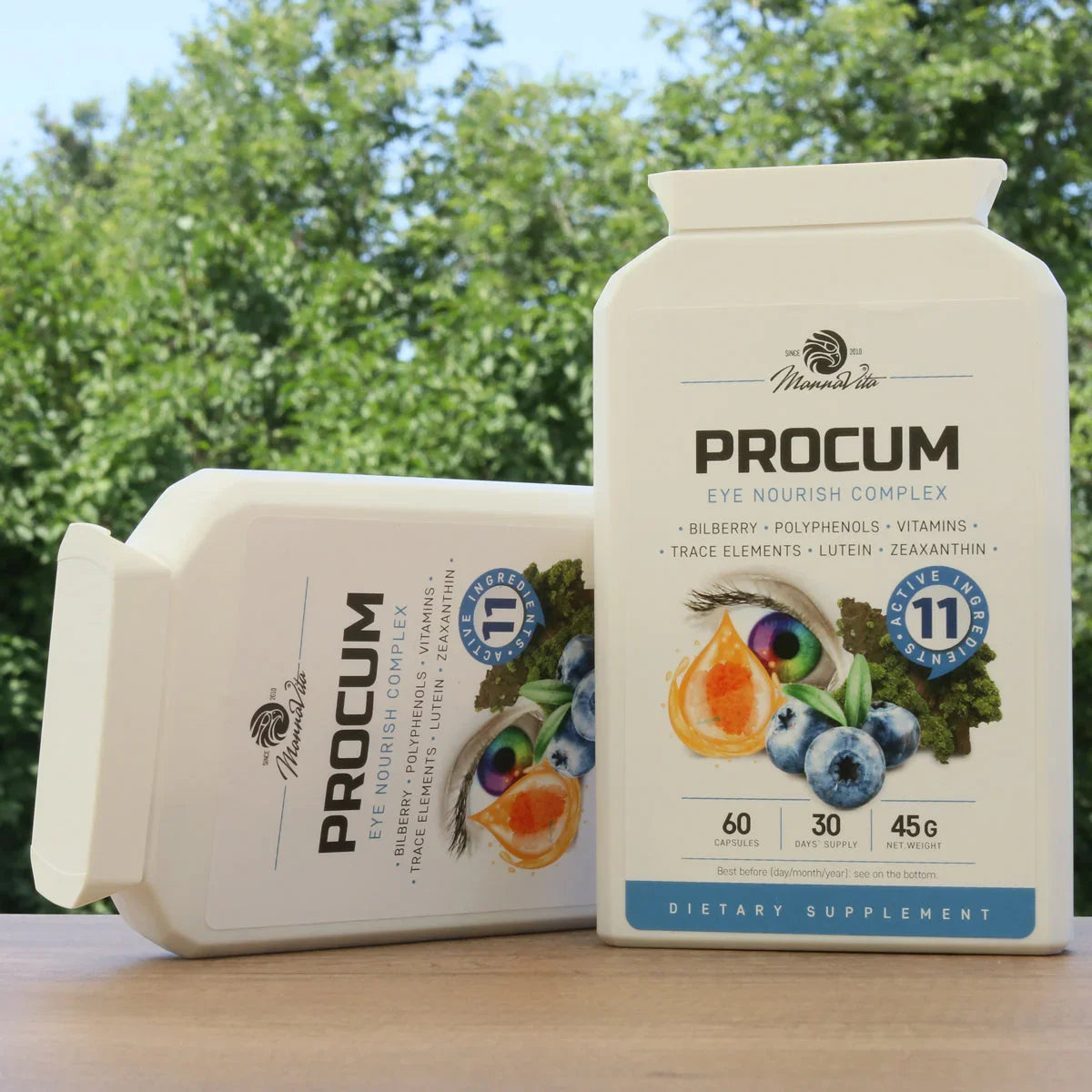 PrOcum Eye strengthening complex • 60 capsules - Mannavita