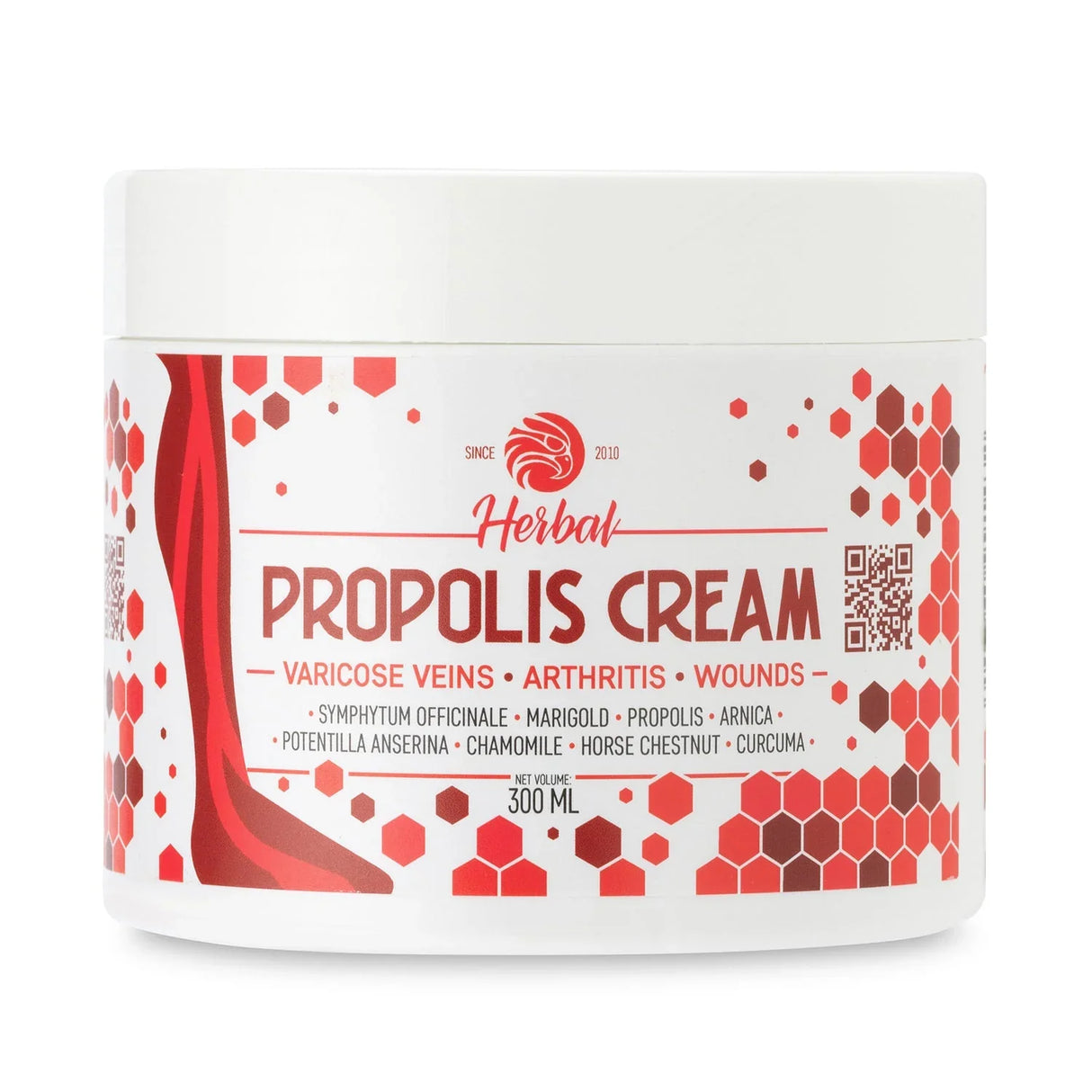 Mannavita Propolis Cream with Herbs • 300 ml - Mannavita