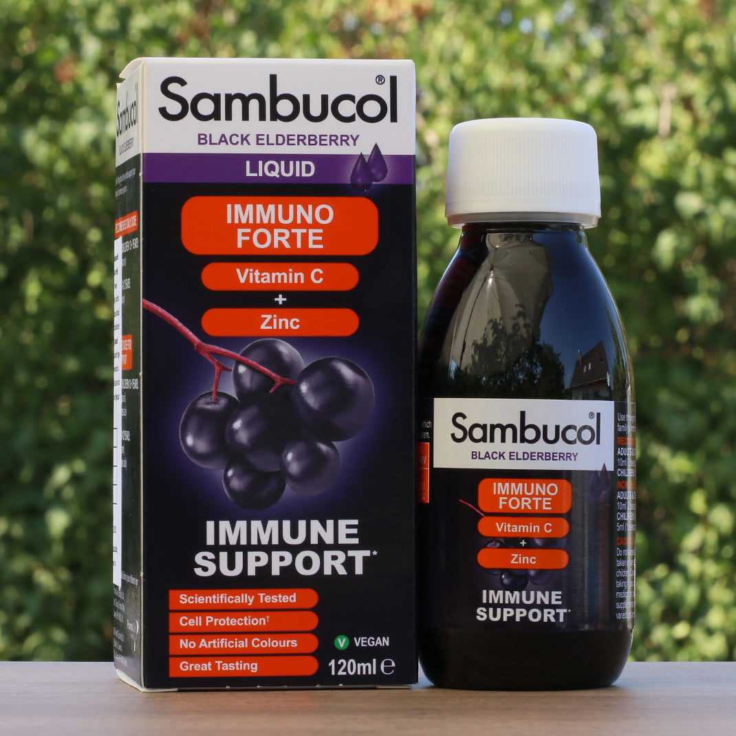 Сироп от черен бъз Sambucol, Immuno Forte • 120 ml
