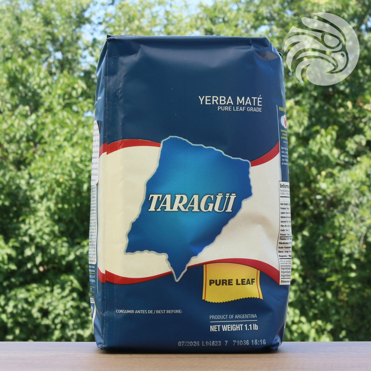 Чай йерба мате Taragüi • Чист лист - Sin palo • 500 g