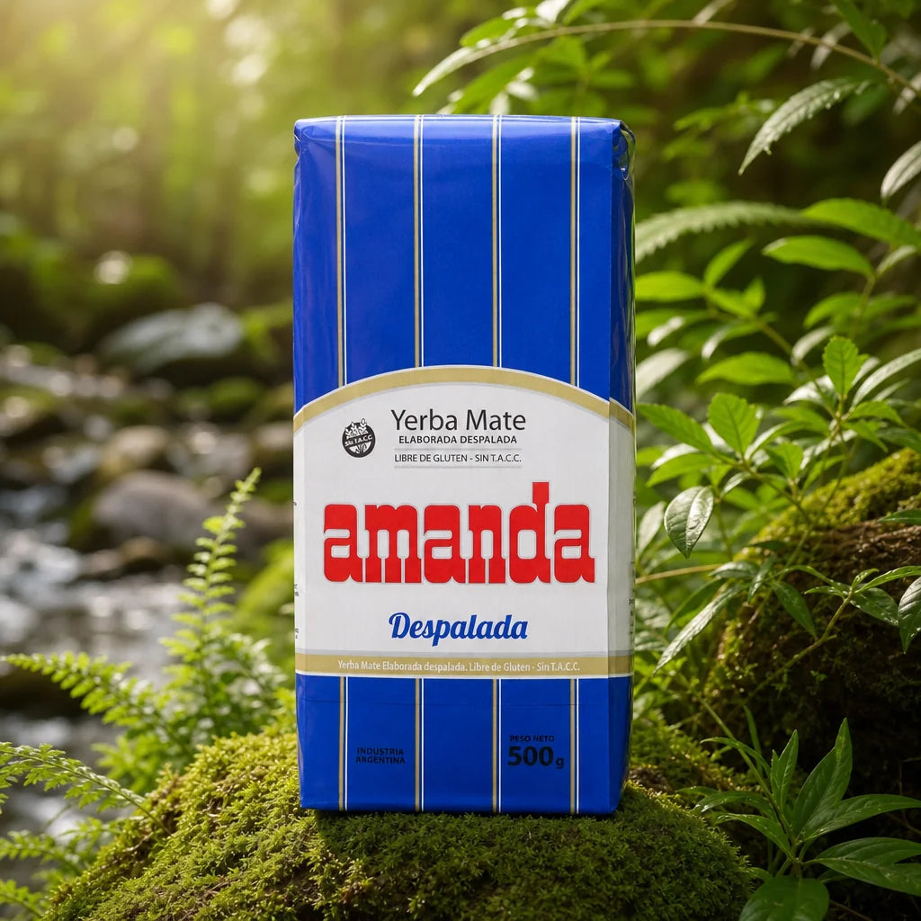 Чай йерба мате Amanda • Без дръжки – Sin palo • 500 g