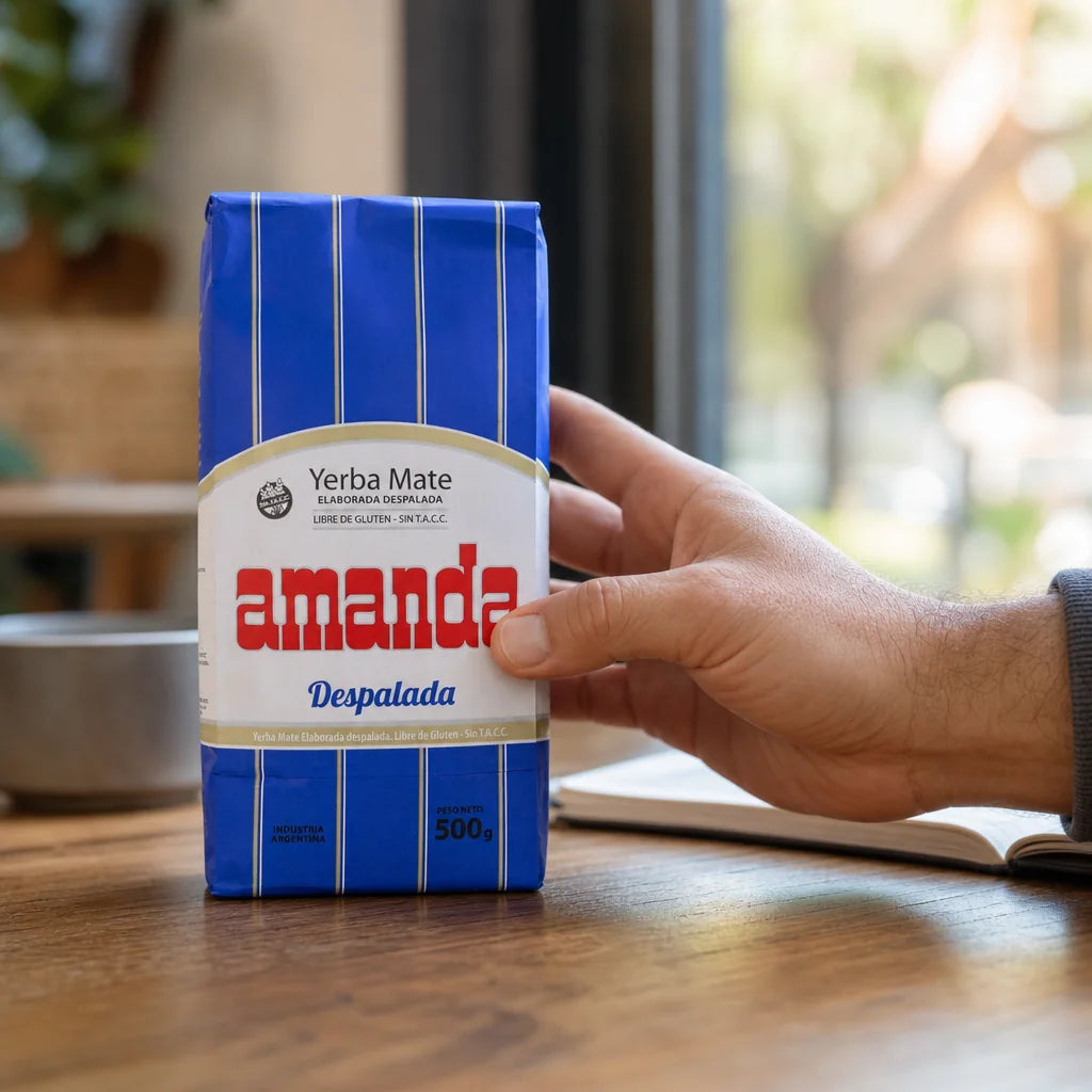 Чай йерба мате Amanda • Без дръжки – Sin palo • 500 g