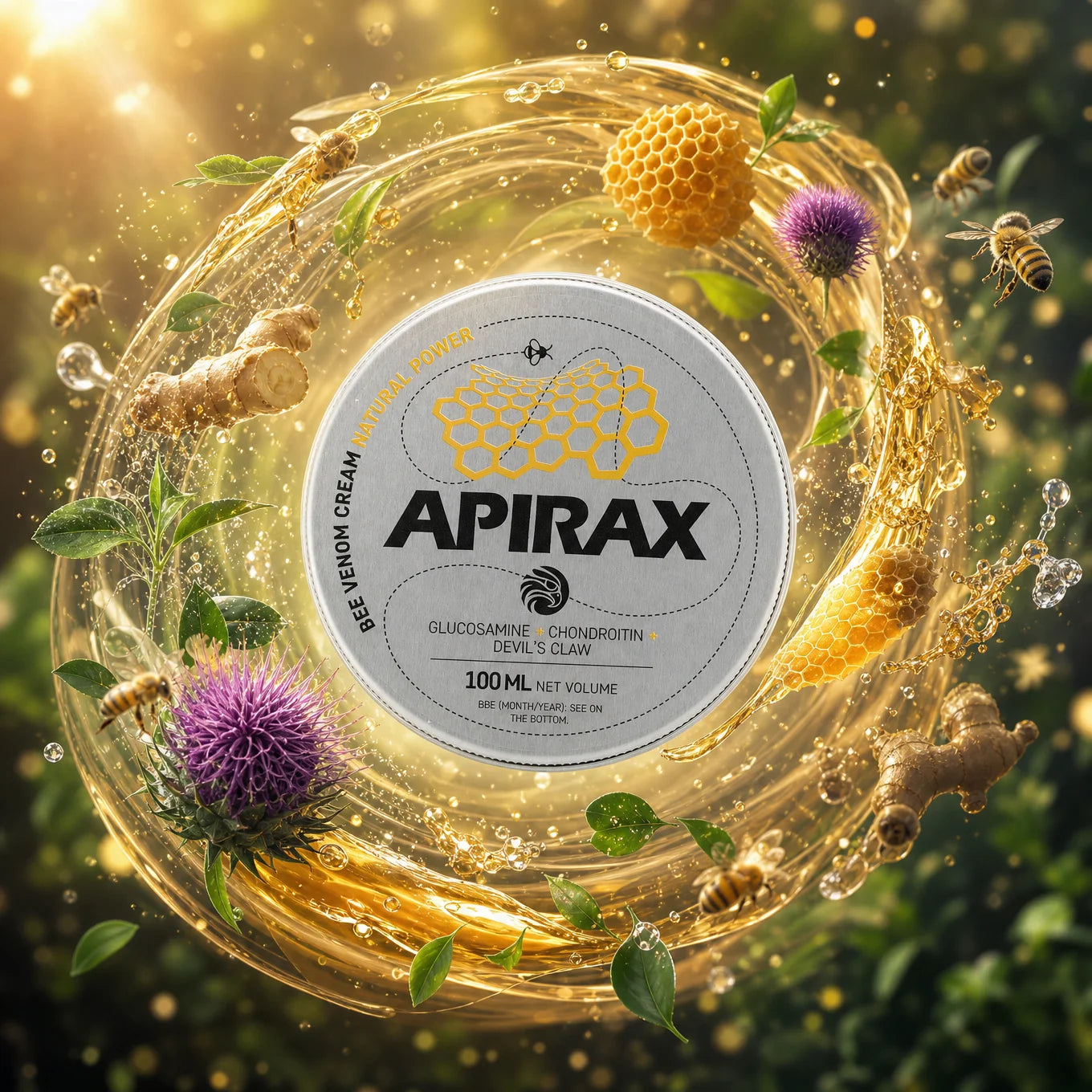 APIRAX Крем с пчелна отрова • 100 мл