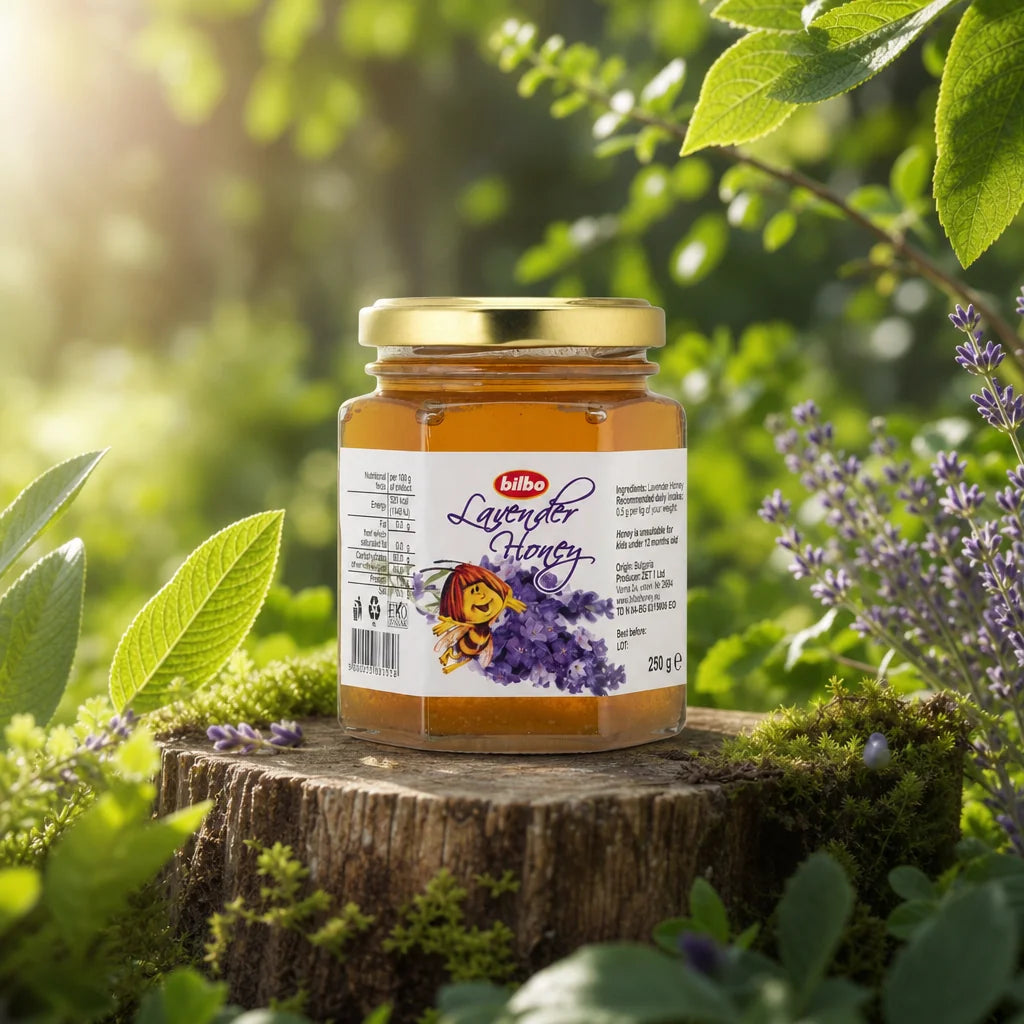 Bilbo суров липов мед • 250 g