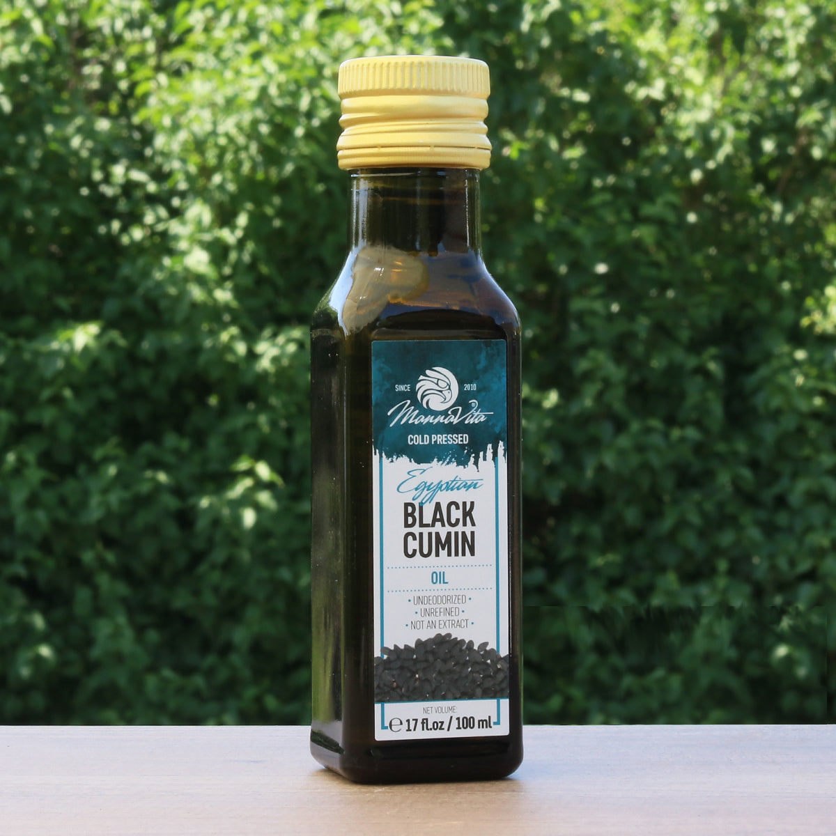 Студенопресовано масло от черен кимион Mannavita • 100 мл