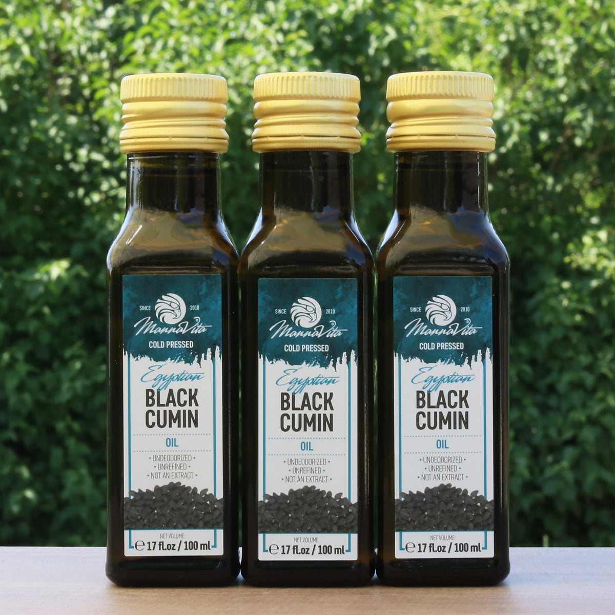 Студенопресовано масло от черен кимион Mannavita • 100 мл