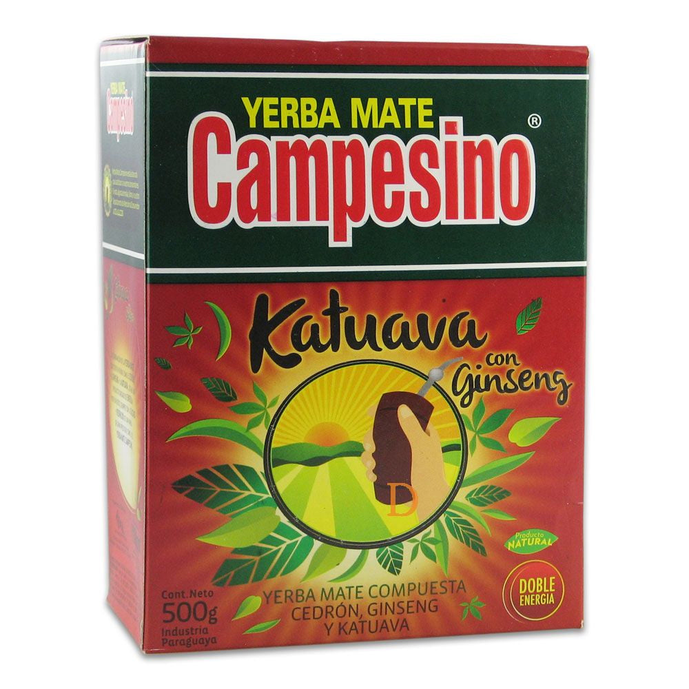 Чай йерба мате Campesino • Катуаба + Женшен • 500 g