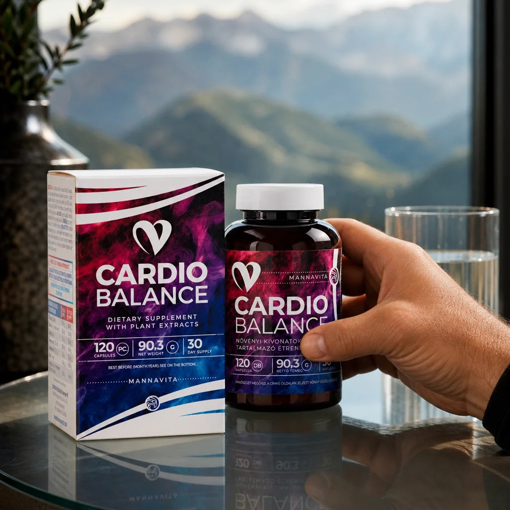 CARDIO Balance комплекс за кръвно налягане • 120 капсули