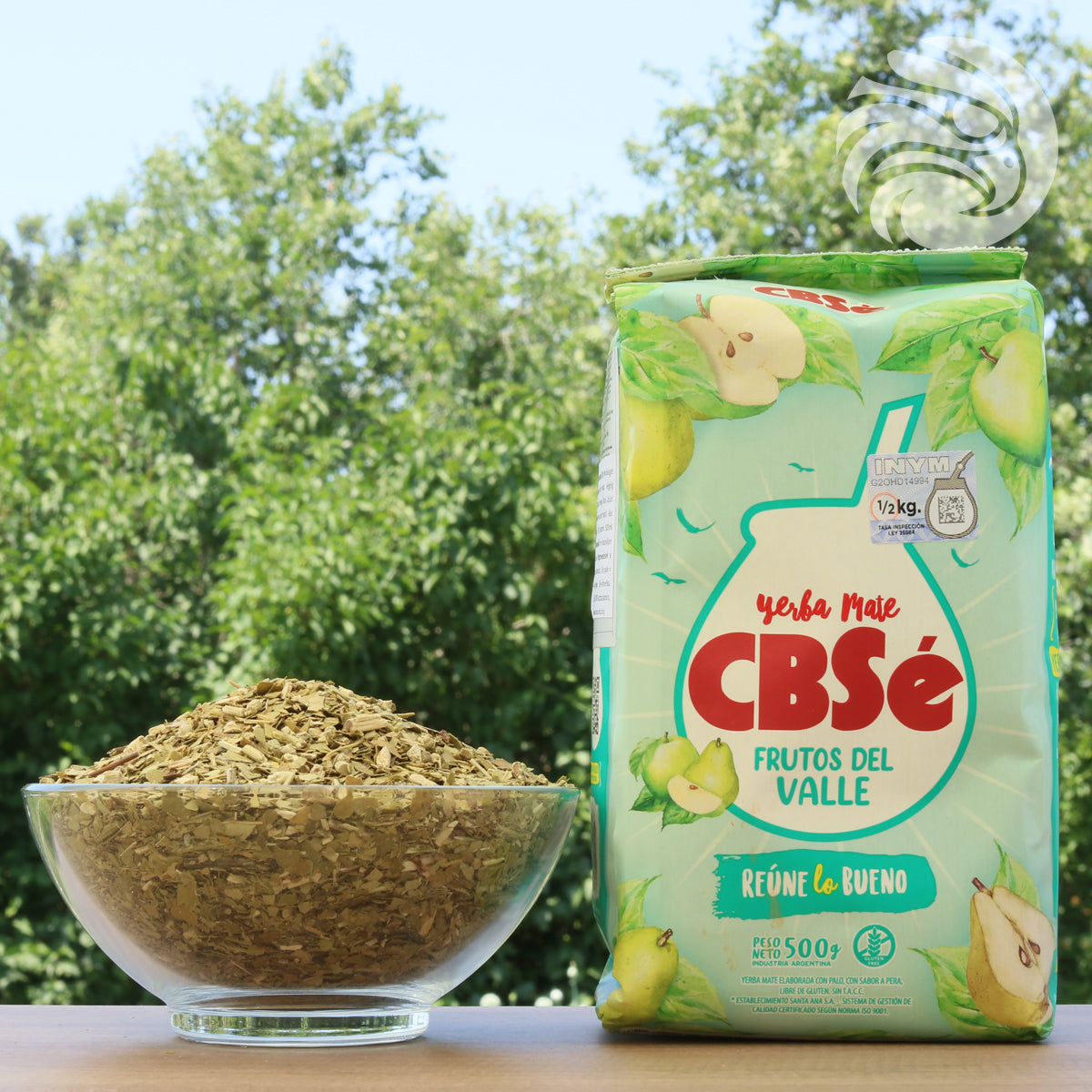 CBSé йерба мате • Frutos del valle, ябълка + круша • 500 g