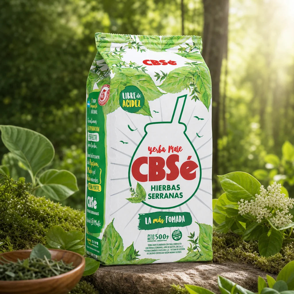 CBSé чай мате (йерба мате) • Лимон - Limón • 500 g