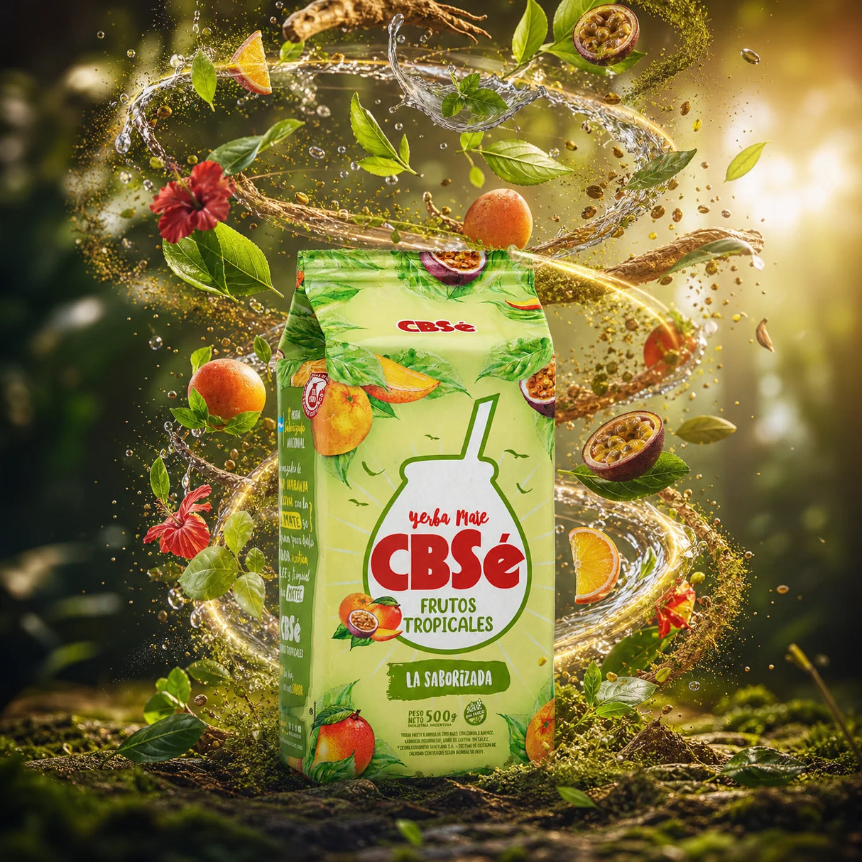 CBSé чай мате (йерба мате) • Лимон - Limón • 500 g