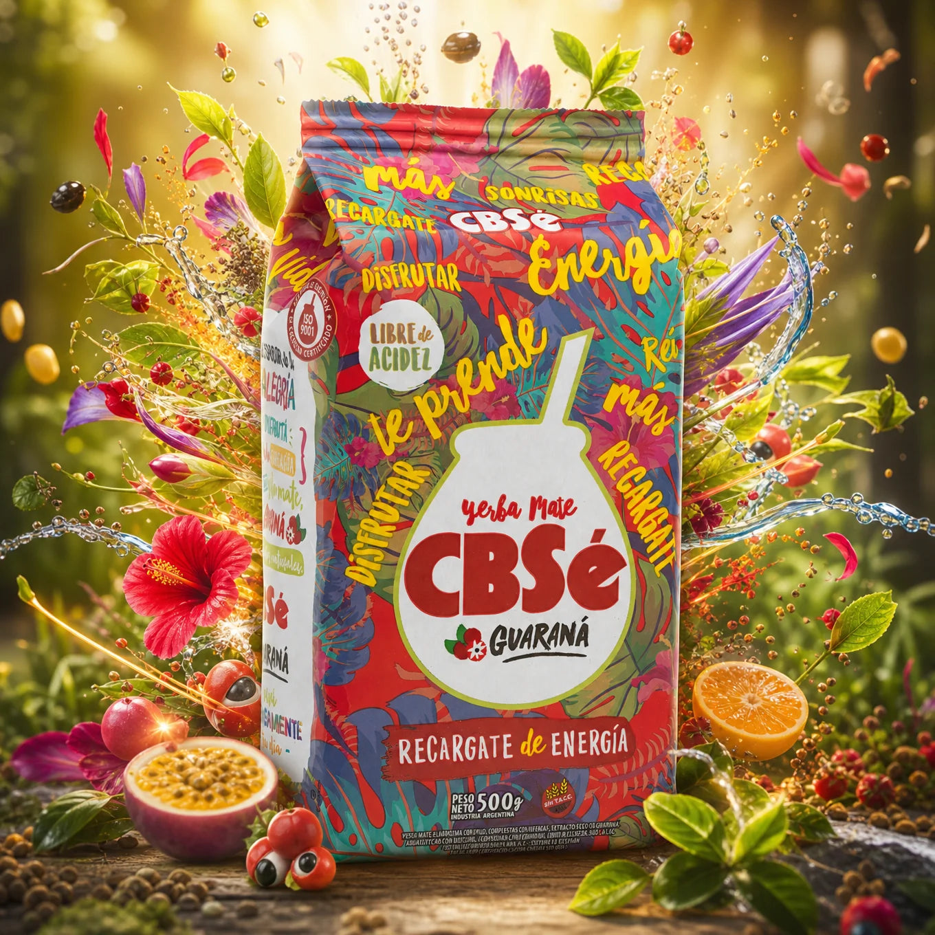 CBSé чай мате (йерба мате) • Лимон - Limón • 500 g