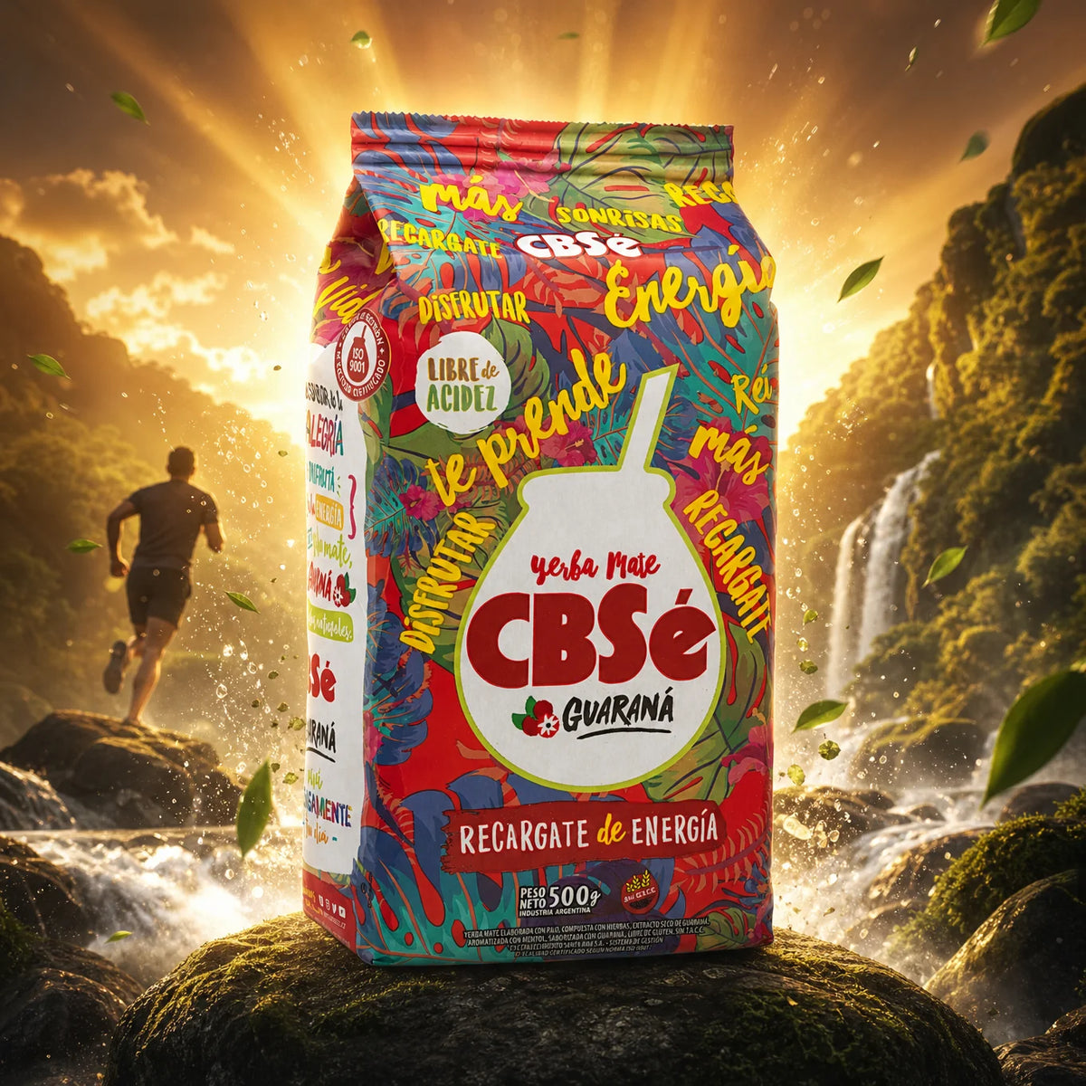 CBSé чай йерба мате • Гуарана • 500 g