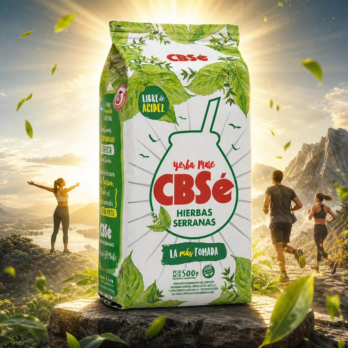 CBSé чай мате (йерба мате) • Лимон - Limón • 500 g