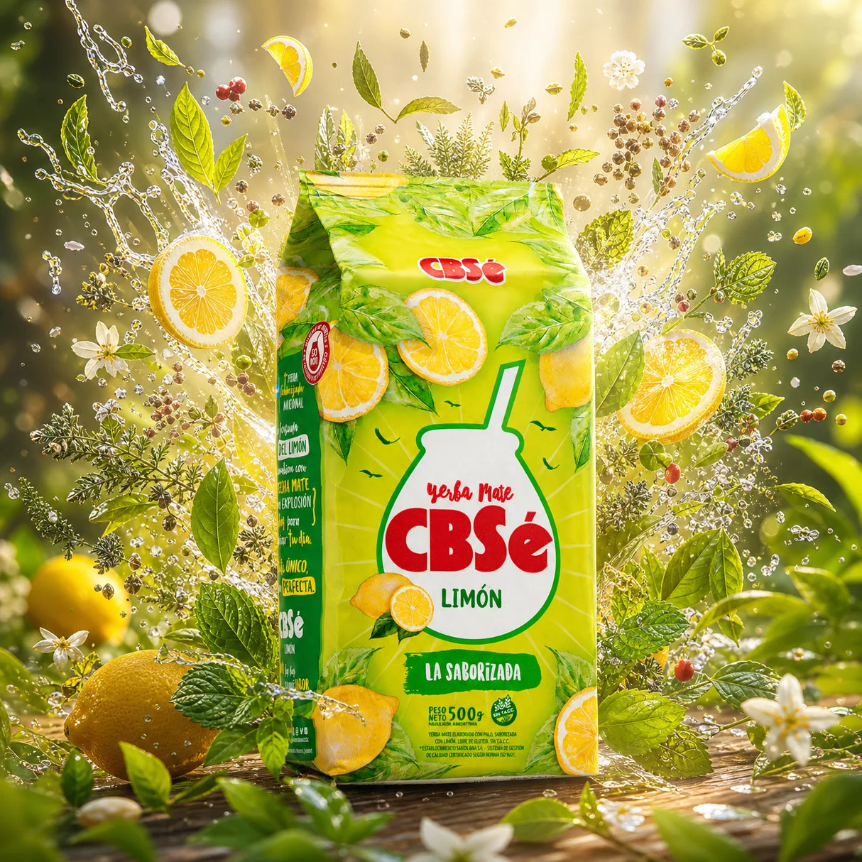 CBSé чай йерба мате • Горски плодове • 500 g