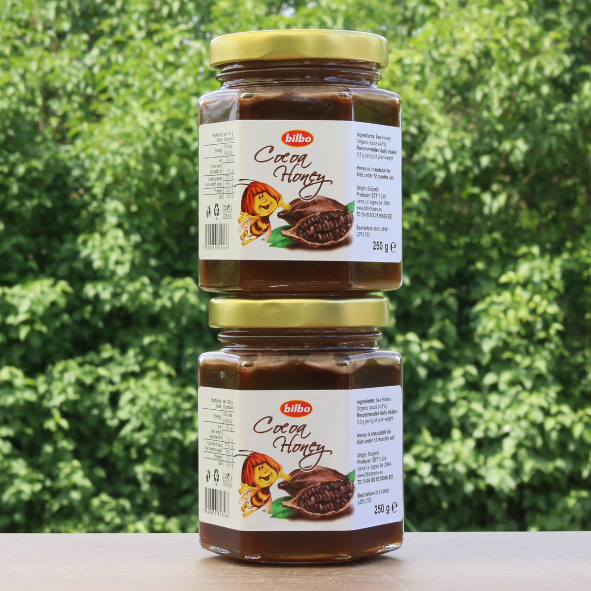 Билбо суров какаов мед • 250 g