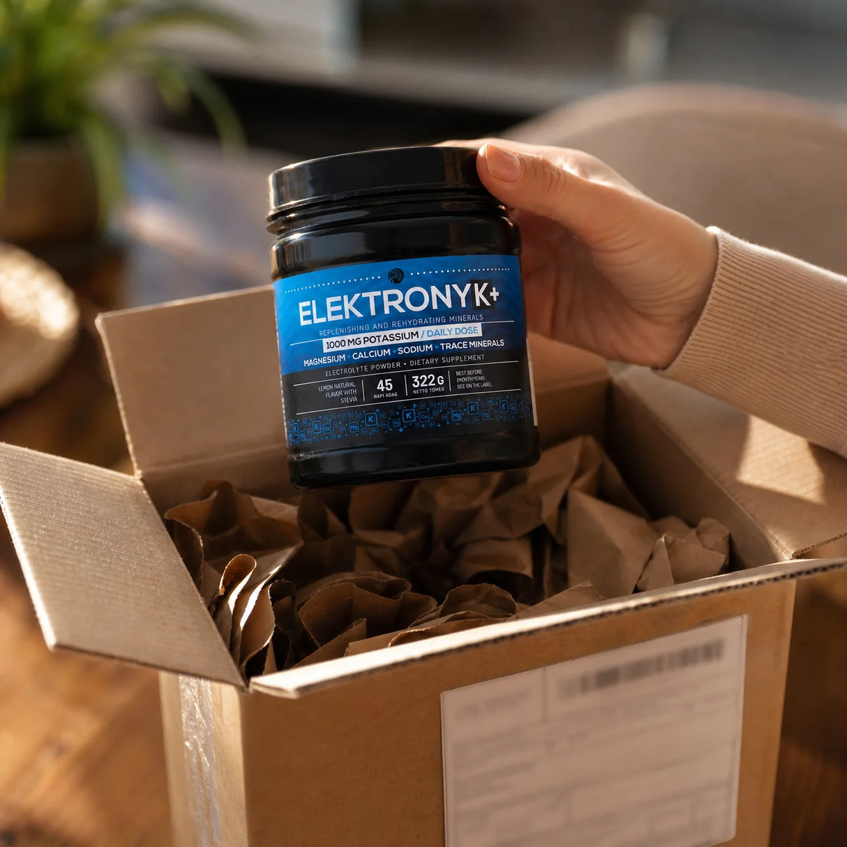 ElektronyK+ електролитен прах с 1000 mg калий • 322g