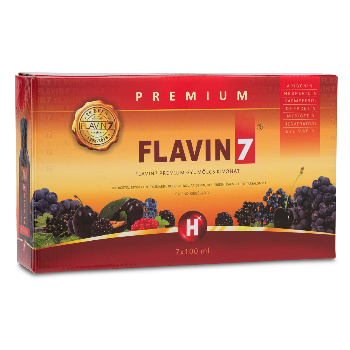 Flavin7 Премиум биофлавоноиден комплекс • 7 x 100 ml