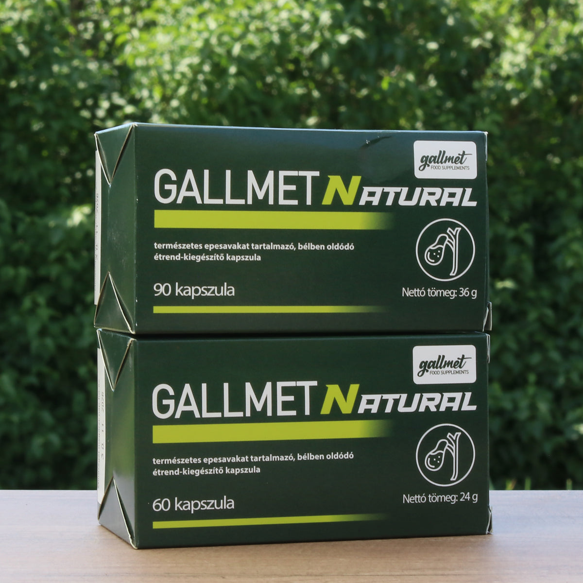 Gallmet Natural капсули с жлъчни киселини • 90 бр.