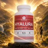 Hyalura • 600 mg хиалуронова киселина + колаген в капсули • 60 бр.