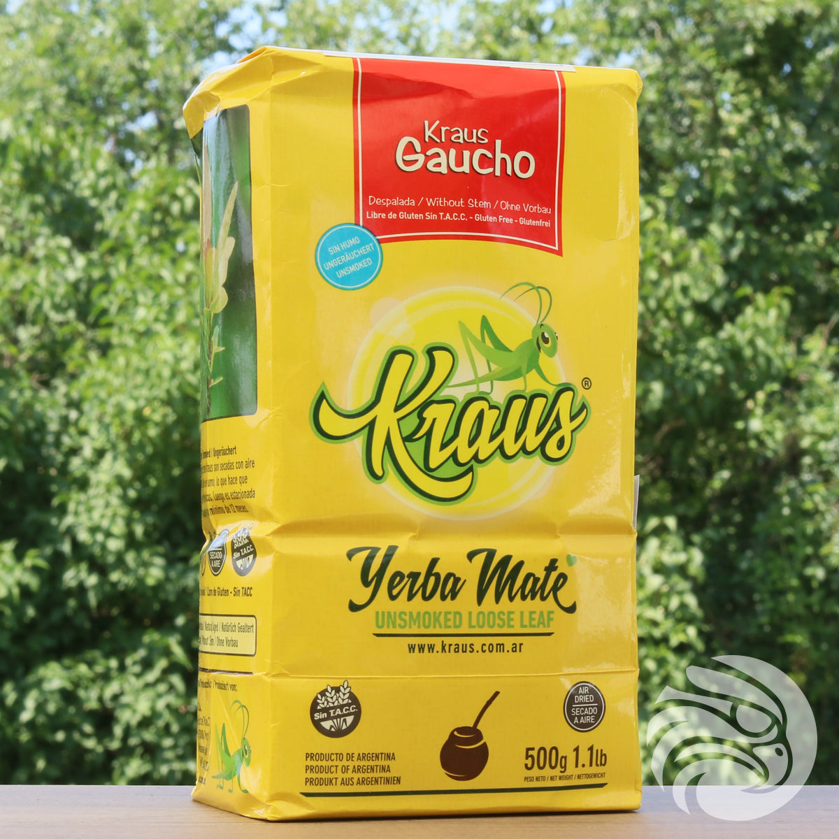 Йерба мате Kraus • Gaucho, Sin palo – без дръжки • 500 g