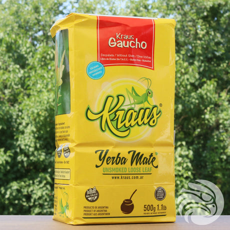 Йерба мате Kraus • Gaucho, Sin palo – без дръжки • 500 g