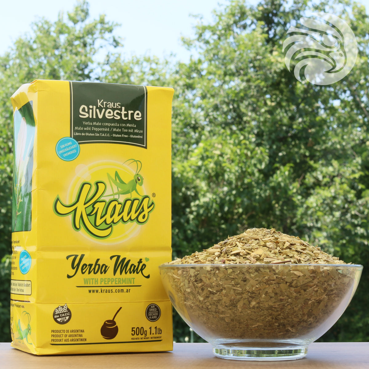 Чай йерба мате Kraus • Silvestre, Мента • 500 g