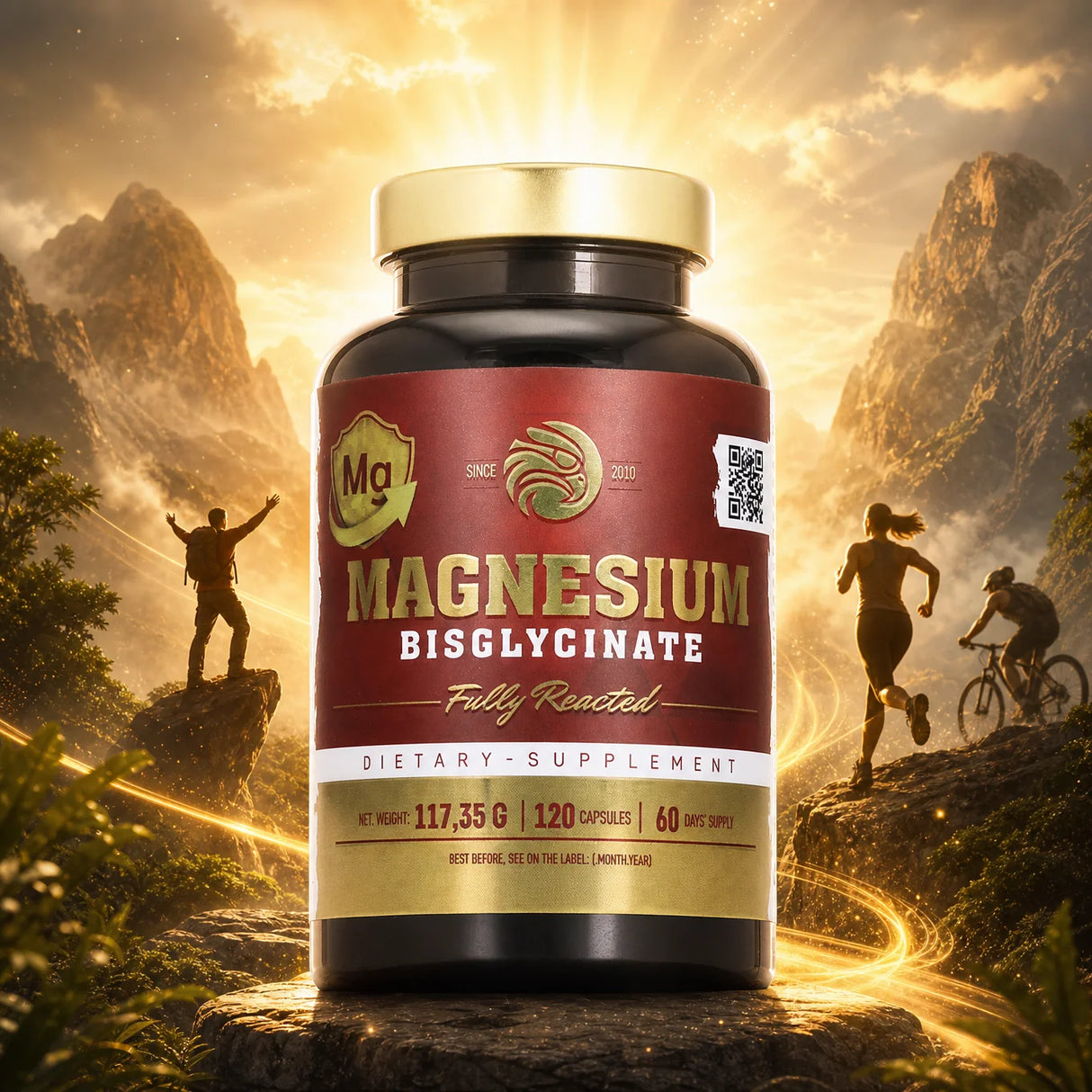 Mannavita МАГНЕЗИЙ Бисглицинат напълно реагирал • 120 бр.
