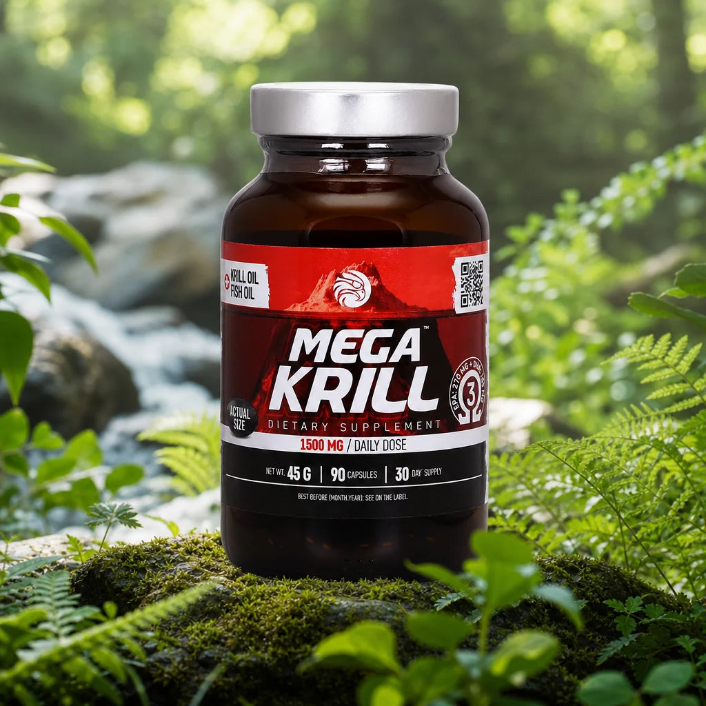 MegaKRILL 1500 mg масло от крил + рибено масло • 90 капсули